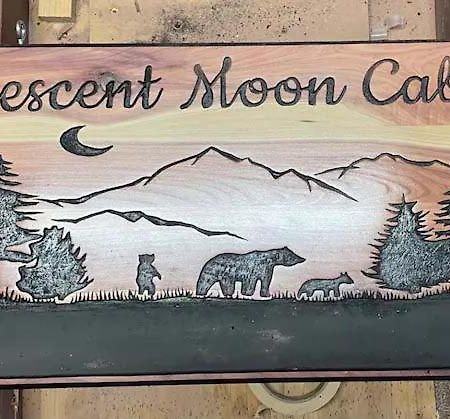 塞维尔维尔Crescent Moon Cabin别墅 外观 照片
